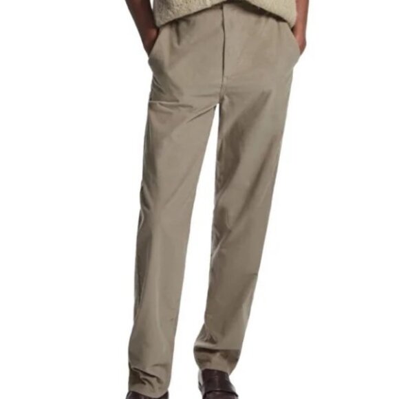 COS beige thin ribbed corduroy pants size 4 - Picture 1 of 8